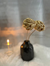 Load image into Gallery viewer, Gold flower 12 inch stems, Wedding Flower centerpiece, reception table decorations, Wedding Arch Flowers