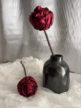 Load image into Gallery viewer, Burgundy flower 12 inch stems 1” diameter, wedding flower centerpiece, reception table decorations, this is for 1 stem